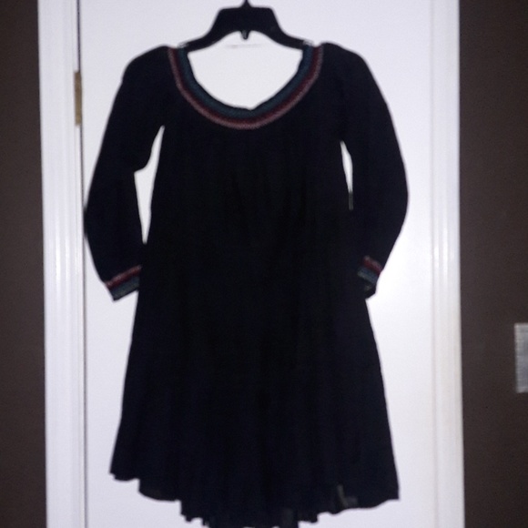 Free People Embroidered OTS Mini Dress - Picture 7 of 7